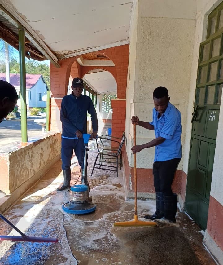 Contract cleaning services